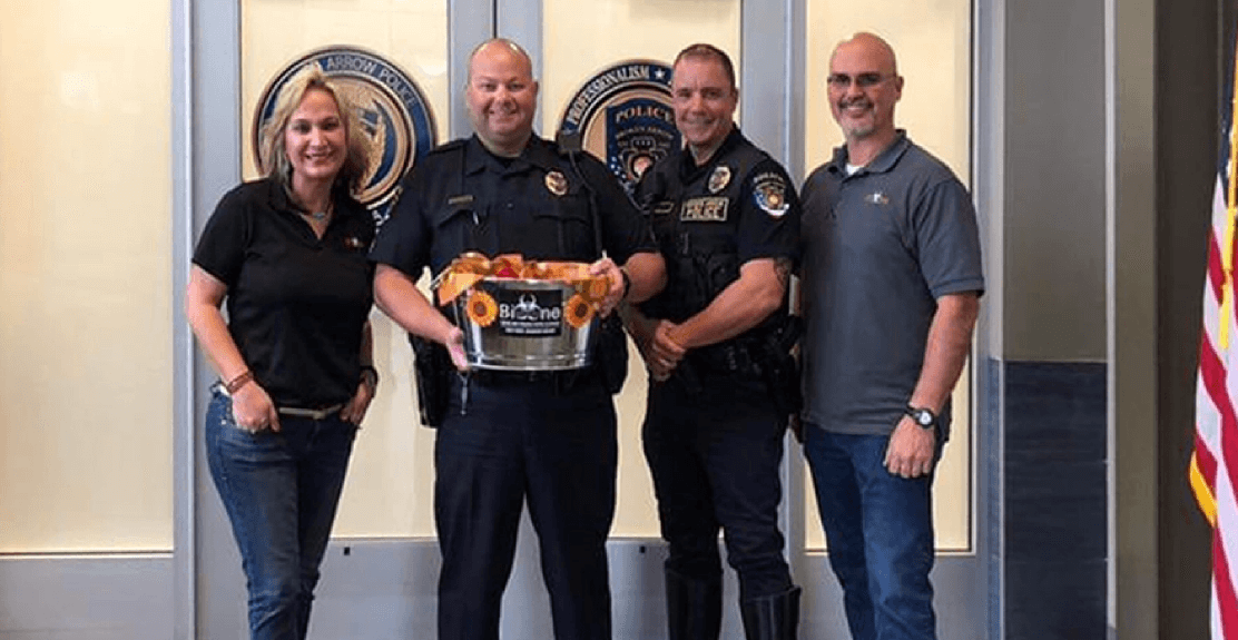 Bio-One of Pacific North West supports the police